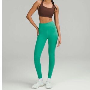 Lululemon Wunder Train High-Rise Tight Green